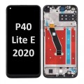 Huawei P40 Lite E (2020) LCD / OLED touch screen with frame (Original Service Pack) [BLACK] H-259